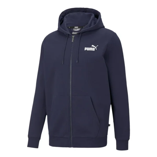 Puma - Men's Essentials Full Zip Hoodie - Image 2